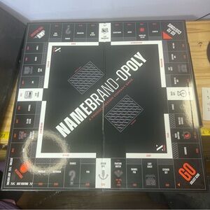 NameBrand-opoly Complete Board Game - NWOT